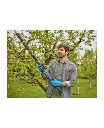 GARD-ENA Cordless Telescopic Pruning Shears HighCut 250/18V P4A solo, 18V (dark grey/turquoise, without battery and charger, POWER FOR ALL ALLIANCE) nr 1