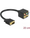 ADAPTER VGA->VGA + 3xRCA (CINCH) - nr 12