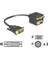 ADAPTER DVI-I->VGA+3xRCA (CINCH) - nr 12