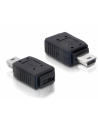 ADAPTER USB MINI(M)->USB MIKRO(F)+NIKIEL - nr 4