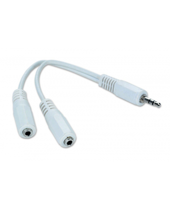 Adapter JACK stereo(M)-> 2x JACK stereo (F)