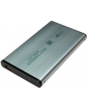 Obudowa aluminiowa do HDD 2,5' SATA, USB, srebrna - nr 30