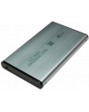 Obudowa aluminiowa do HDD 2,5' SATA, USB, srebrna - nr 32