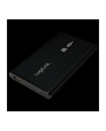 Obudowa aluminiowa do HDD 2,5'SATA,USB,czarna