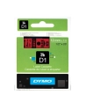 ETYKIETA DYMO D1 12mmx7m CZARNY/CZER. S0720570 - nr 9