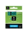 ETYKIETA D1 12mmx7m CZARNY/ZIEL. S0720590 - nr 73