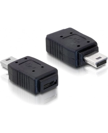ADAPTER USB MINI(M)->USB MIKRO(F)+NIKIEL