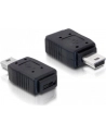 ADAPTER USB MINI(M)->USB MIKRO(F)+NIKIEL - nr 11