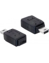 ADAPTER USB MINI(M)->USB MIKRO(F)+NIKIEL - nr 17