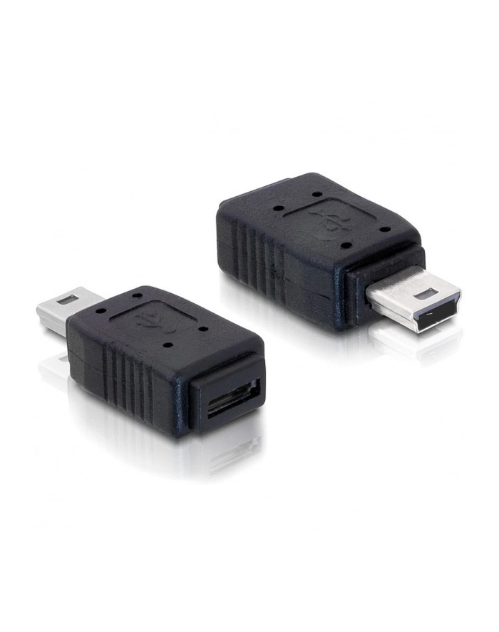 ADAPTER USB MINI(M)->USB MIKRO(F)+NIKIEL główny