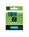 ETYKIETA D1  9mmx7m CZARNY/ZIEL. S0720740 - nr 28