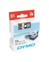 ETYKIETA D1 19mmx7m BIALY/CZARNY S0720910 - nr 45