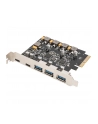 Digitus Kontroler Usb 3.1 Pcie - 2X C / 3X A Gen.2 10Gbps, Chipset Asm1142 (DS30222) - nr 15