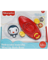 epee Fisher-Price Zabawka do kąpieli Nakręcana Łódeczka + Figurka Pingwin CFGMBT003C - nr 1