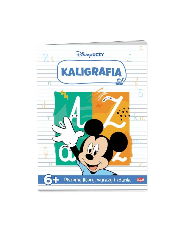 ameet Książeczka Kaligrafia. Disney uczy. Miki UKA-9301 główny