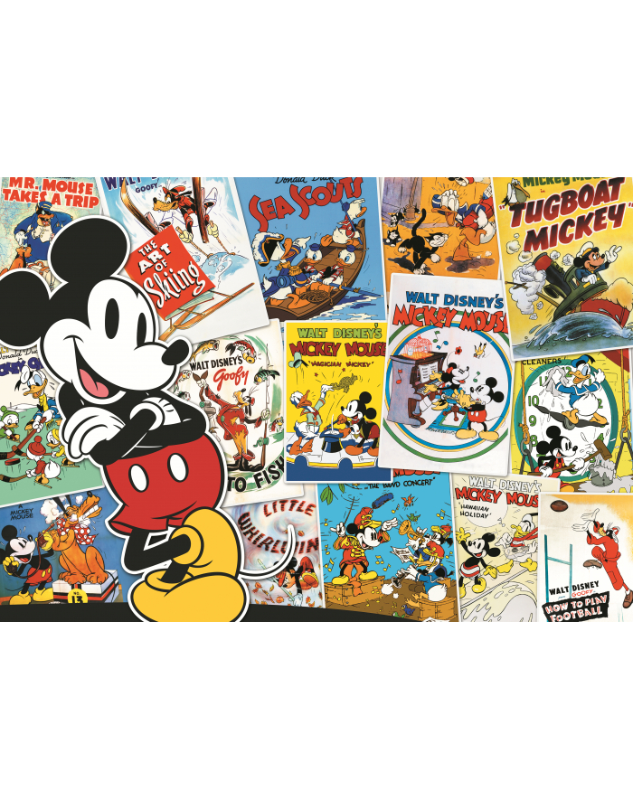 Puzzle 1000el. W świecie Mickiego 10741 Trefl główny