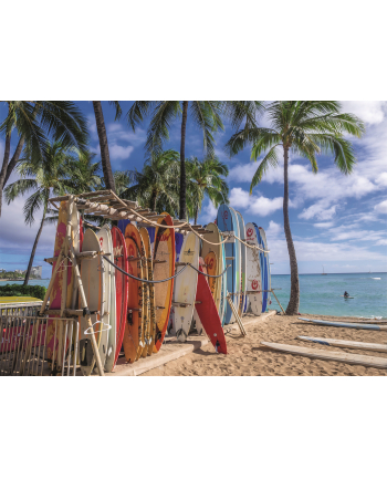 trefl Puzzle 1000el Plaża Waikiki, Hawaje 10742