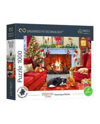 Puzzle 1000el UFT Christmas Time. Dreaming of Winter 10754 Trefl nr 1