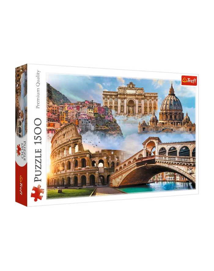 Puzzle 1500el Ulubione miejsca: Włochy 26203 Trefl główny