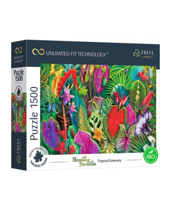 Puzzle 1500el UFT Blooming Paradise: Tropical Greenery 26208 Trefl nr 1