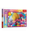 Puzzle 100el Glitter brokatowe Błyszczące Trolle Trolls 3 14829 Trefl - nr 2