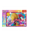 Puzzle 100el Glitter brokatowe Błyszczące Trolle Trolls 3 14829 Trefl - nr 4