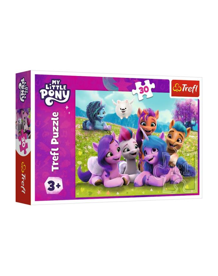 trefl Puzzle 30el Przyjacielskie Koniki Pony. My Little Pony Hasbro 18299 główny