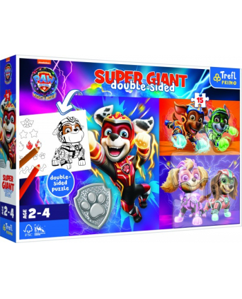Puzzle Super Giant 15el Wspaniaa drużyna Psi Patrol 42009 Trefl