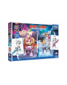 Puzzle 2x10el Baby Maxi Bohaterskie pieski. Psi Patrol. PAW PATROL 43007 Trefl - nr 2