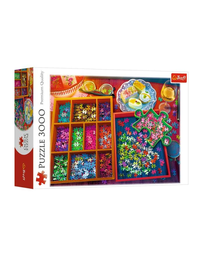 Puzzle 3000el Wieczór z puzzlami 33079 Trefl główny