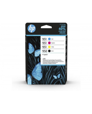 hp inc. Tusz 950/951 4-Pack 6ZC65AE CMYK