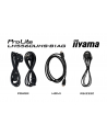 IIYAMA Monitor wielkoformatowy 55 cale LH5560UHS-B1AG matowy 24h/7 500(cd/m2) VA 3840 x 2160 UHD(4K) System Android.11 Wifi CMS(iiSignage2) - nr 67
