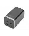 digitus Ładowarka sieciowa uniwersalna, zasilacz GaN, 4 porty 2x USB-C 2x USB-A PD 3.0 65W Czarna - nr 6