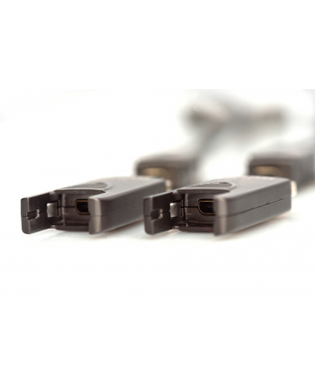 Kabel DIGITUS połączeniowy hybrydowy AOC HDMI 2.0 Premium High Speed Ethernet 4K60Hz UHD HDMI D/A HDMI D/A M/M czarny 20m