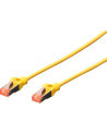 DIGITUS  - 10 SZTUK - KABEL KROSOWY CAT-6-5 M - EKRANOWANIE S-FTP - ŻYŁY MIEDZIANE - LSZH PŁASZCZ - KABEL SIECIOWY - ŻÓŁTY  () - nr 3