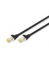 DIGITUS  KABEL LAN CAT 6A - 3 M - 10 SZTUK - KABEL SIECIOWY RJ45 - EKRANOWANY S/FTP - KOMPATYBILNY Z CAT-6 & CAT-7 - CZARNY  () - nr 5