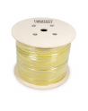 Digitus Kabel instalacyjny dupleksowy kat.7A, S/FTP, Dca-s1a d1 a1, AWG 22/1, LSOH, 500m, żółty, szpula (DK1743AVHD5) - nr 8