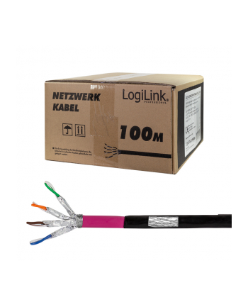 LOGILINK PROFESSIONAL LOGILINK CPV0082 - CAT.7 KABEL ZEWNĘTRZNY (KABEL UZIEMIAJĄCY/DIRECT BURIAL CABLE), LSZH-PE, 100 M  ()