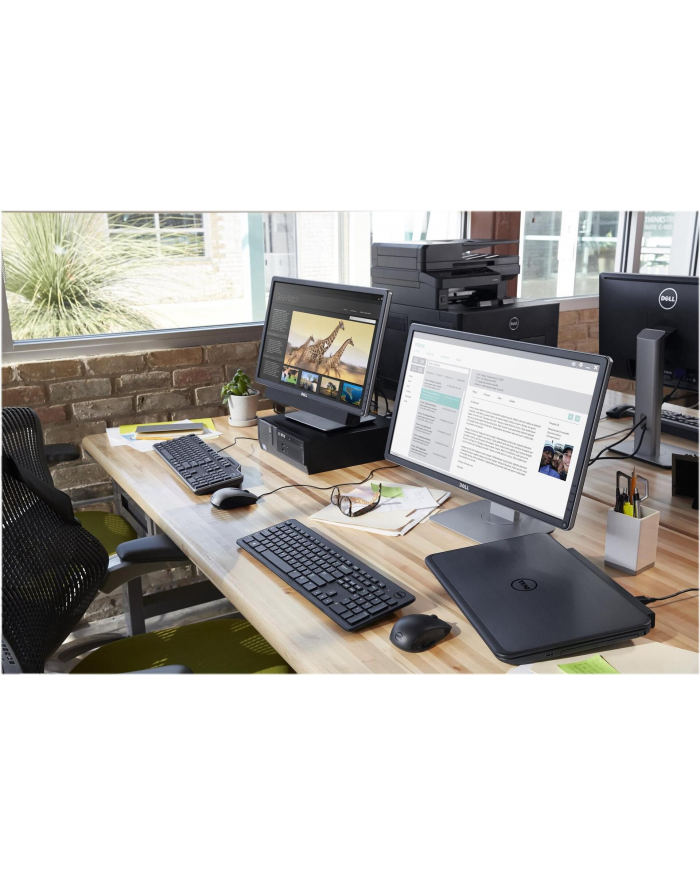 Dell KB813-BK - czarna / Klawiatura z ukłądem niemieckim (DE) QWERTZ główny