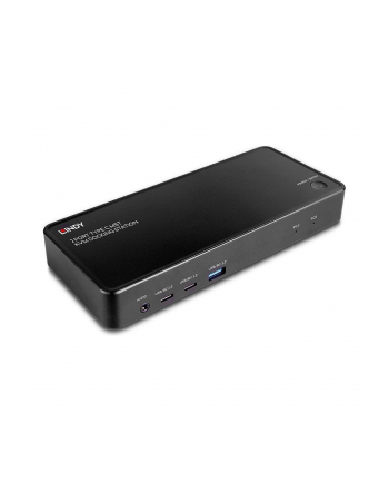 Replikator portów LINDY USB-C do 1xHDMI/1xDP/1xRJ45/3xUSB-A/3xUSB-C/1xAudio