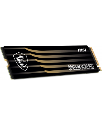 Dysk SSD MSI SPATIUM M480 Pro 1TB PCIe 4.0 NVMe M.2 2280 (7400/6000 MB/s) 3D NAND