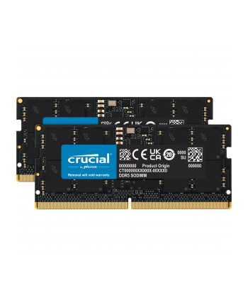 Crucial moduł pamięci 32 GB 2 x 16 GB DDR5 5600 Mhz Korekcja ECC CT2K16G56C46S5