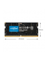 Crucial moduł pamięci 32 GB 2 x 16 GB DDR5 5600 Mhz Korekcja ECC CT2K16G56C46S5 - nr 7