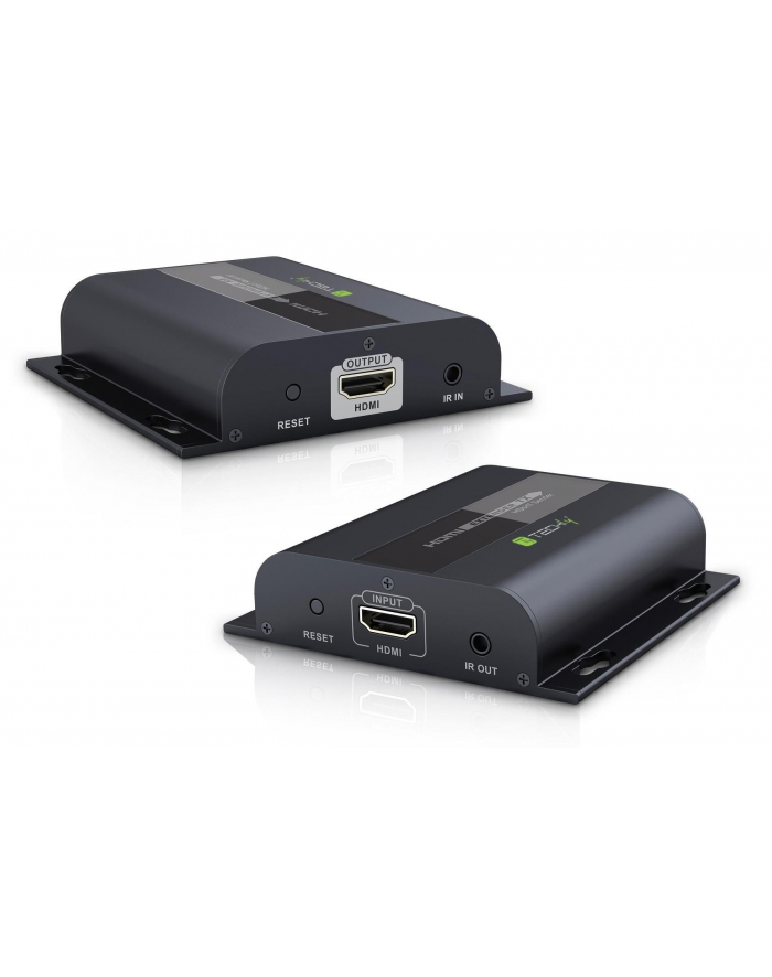 Extender Techly HDMI Cat.6 HDBitT z IR 1080p*60Hz do 120m główny