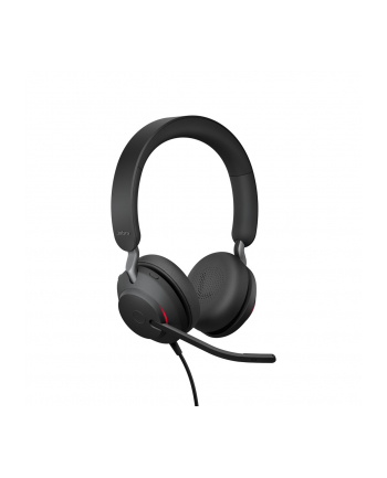 Jabra Evolve2 40 Se Przewodowy Stereofoniczny Zestaw Słuchawkowy Z Certyfikatem Uc Usb A
