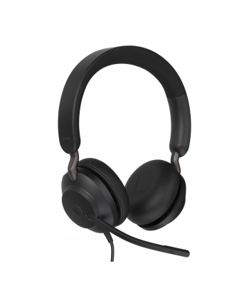 Jabra Evolve2 40 Se Przewodowy Stereofoniczny Zestaw Słuchawkowy Z Certyfikatem Uc Usb A