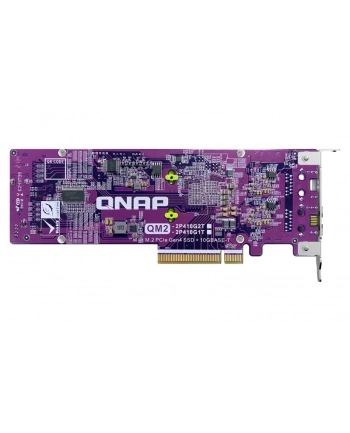 Karta rozszerzeń QNAP QM2-2P410G1T M.2, 10GbE nr 1