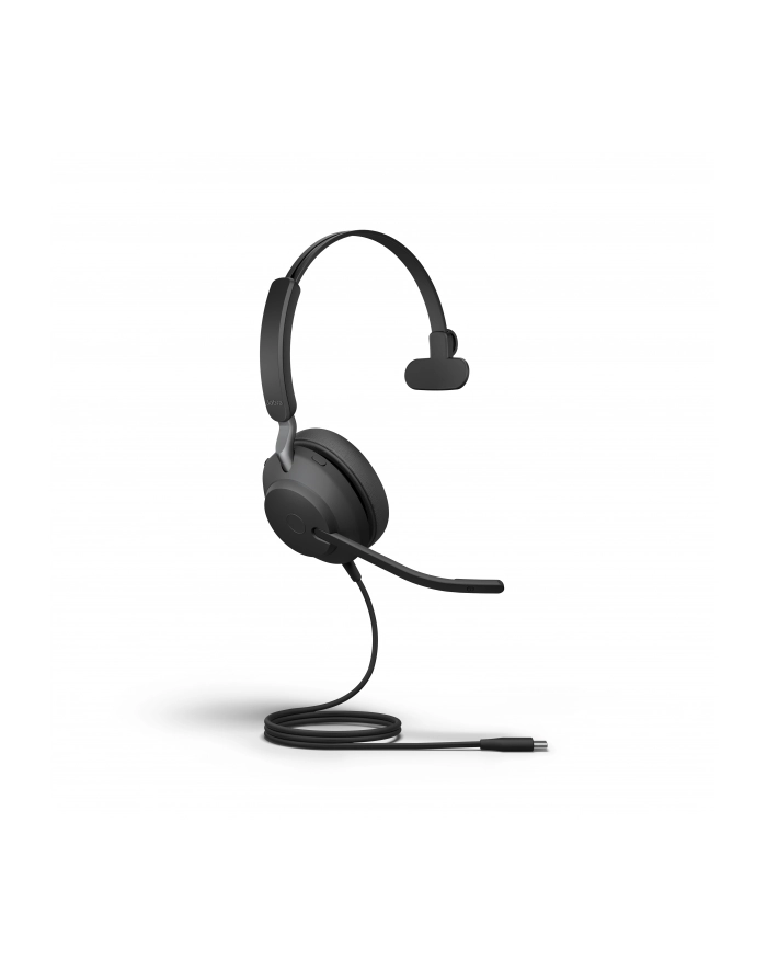 Jabra Evolve2 40 Se Przewodowy Zestaw Słuchawkowy Mono Certyfikowany Dla Uc Z Usb C główny