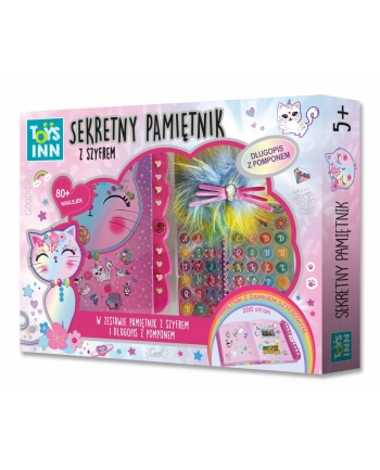 stnux Pamiętnik z szyfrem Kotek nr 1