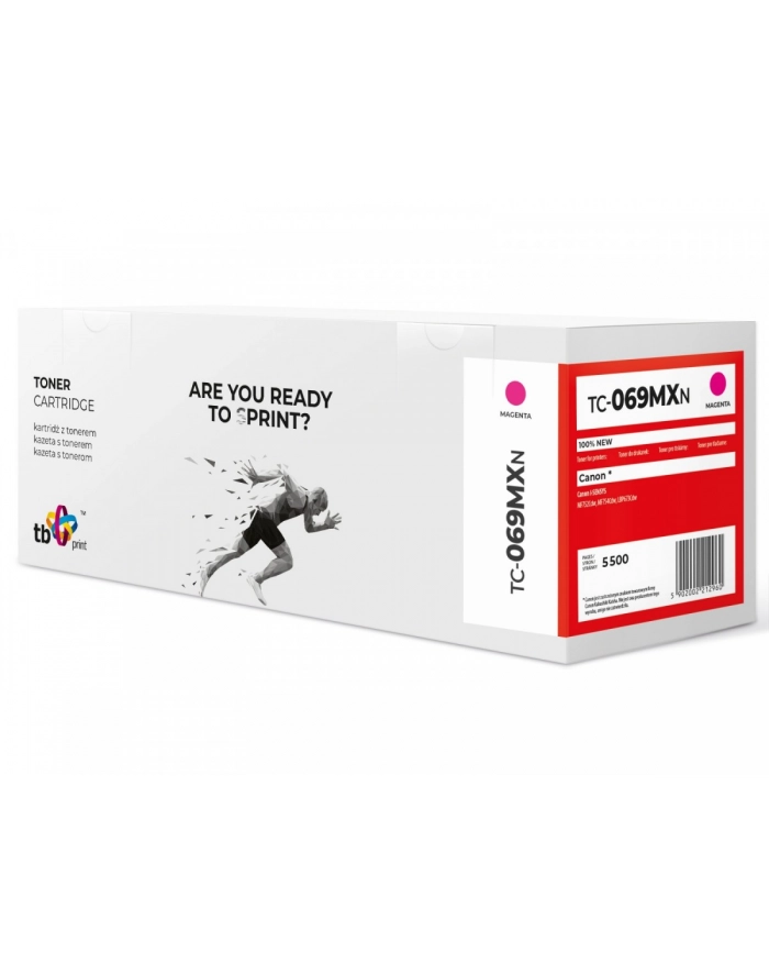 tb print Toner do Canon MF752 CRG069H TC-069MXN Magenta 100% nowy główny